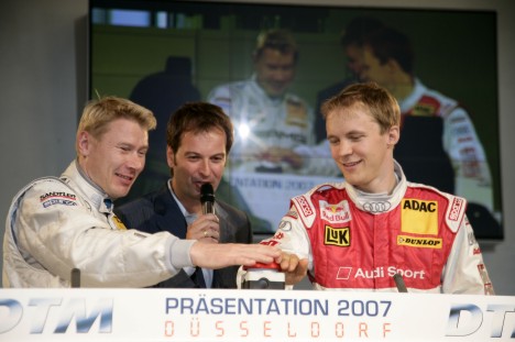 Mika Hakkinen og Mattias Ekström starter DTM 2007!